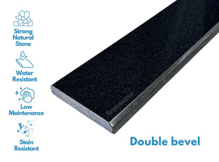 Absolute Black Granite Threshold Double Bevel, description of the material strength