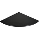 18 Inch Absolute Black Granite Corner Shower Seat