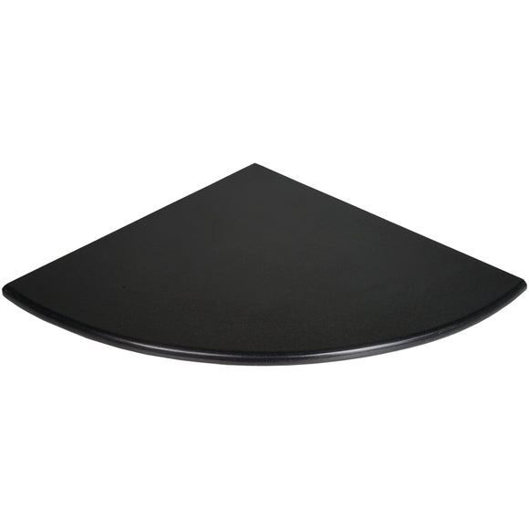 18 Inch Absolute Black Granite Corner Shower Seat