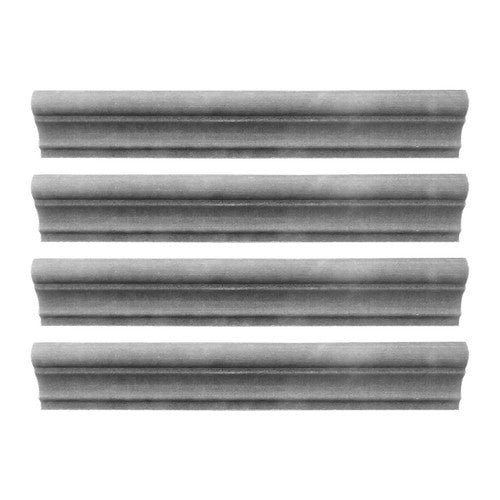 Bardiglio Gray Marble Crown Molding Honed