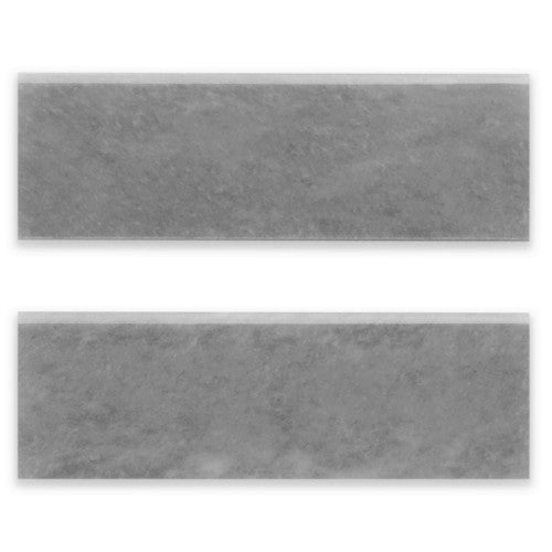 Bardiglio Gray Marble 4x12 Bullnose Trim Tile Honed