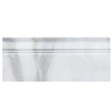 Calacatta Gold Italian Marble Baseboard Molding Polished