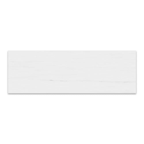 4x12 Bianco Dolomite Marble Subway Tile Honed