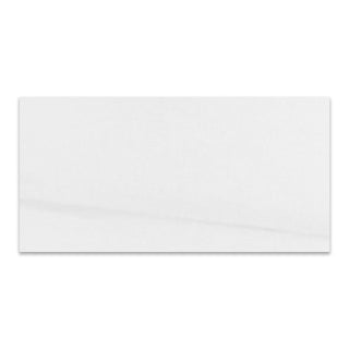 3x6 Bianco Dolomite Marble Subway Tile Honed