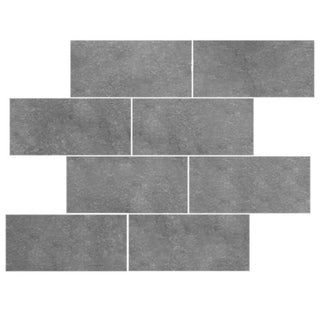 Bardiglio Gray Marble 6x12 Subway Tile Honed