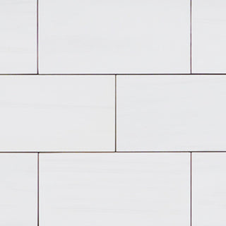 3x6 Bianco Dolomite Marble Subway Tile Honed