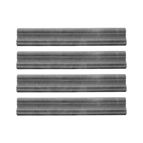 Bardiglio Gray Marble Crown Molding Polished