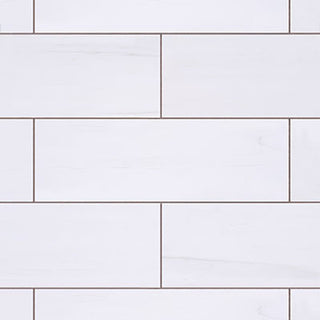 4x12 Bianco Dolomite Marble Subway Tile Polished