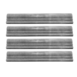 Bardiglio Gray Marble Ogee 1 Chairrail Molding Honed