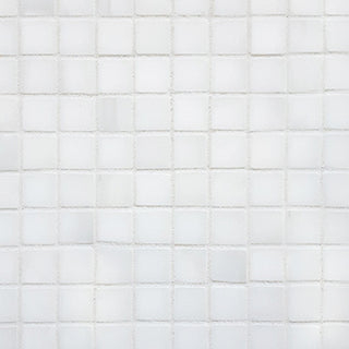 Bianco Dolomite Marble 5/8x5/8 Mosaic Tile Honed