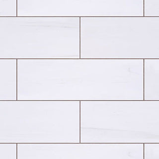 3x9 Bianco Dolomite Marble Subway Tile Honed