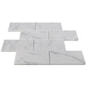 Carrara White Italian Marble 3" x 6" Subway Tile Polished