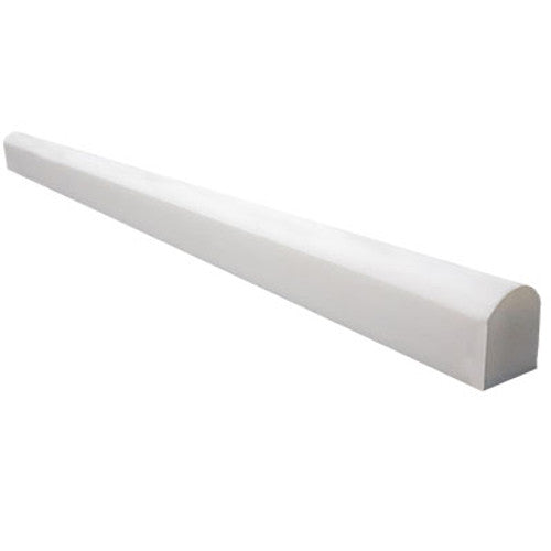 Bianco Dolomite Marble Bullnose Pencil Molding Honed 