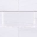 6x12 Bianco Dolomite Marble Subway Tile Polished