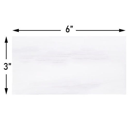 3x6 Bianco Dolomite Marble Subway Tile Polished