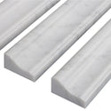 Carrara White Italian Marble Crown Molding Polished