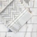 4x12 Calacatta Gold Italian Marble Subway Tile Polished