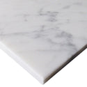 Carrara White Italian Marble 4" x 12" Subway Tile Polished