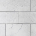 Carrara White Italian Marble 6" x 12" Tile Honed