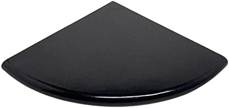9 Inch Absolute Black Granite Corner Shower Seat