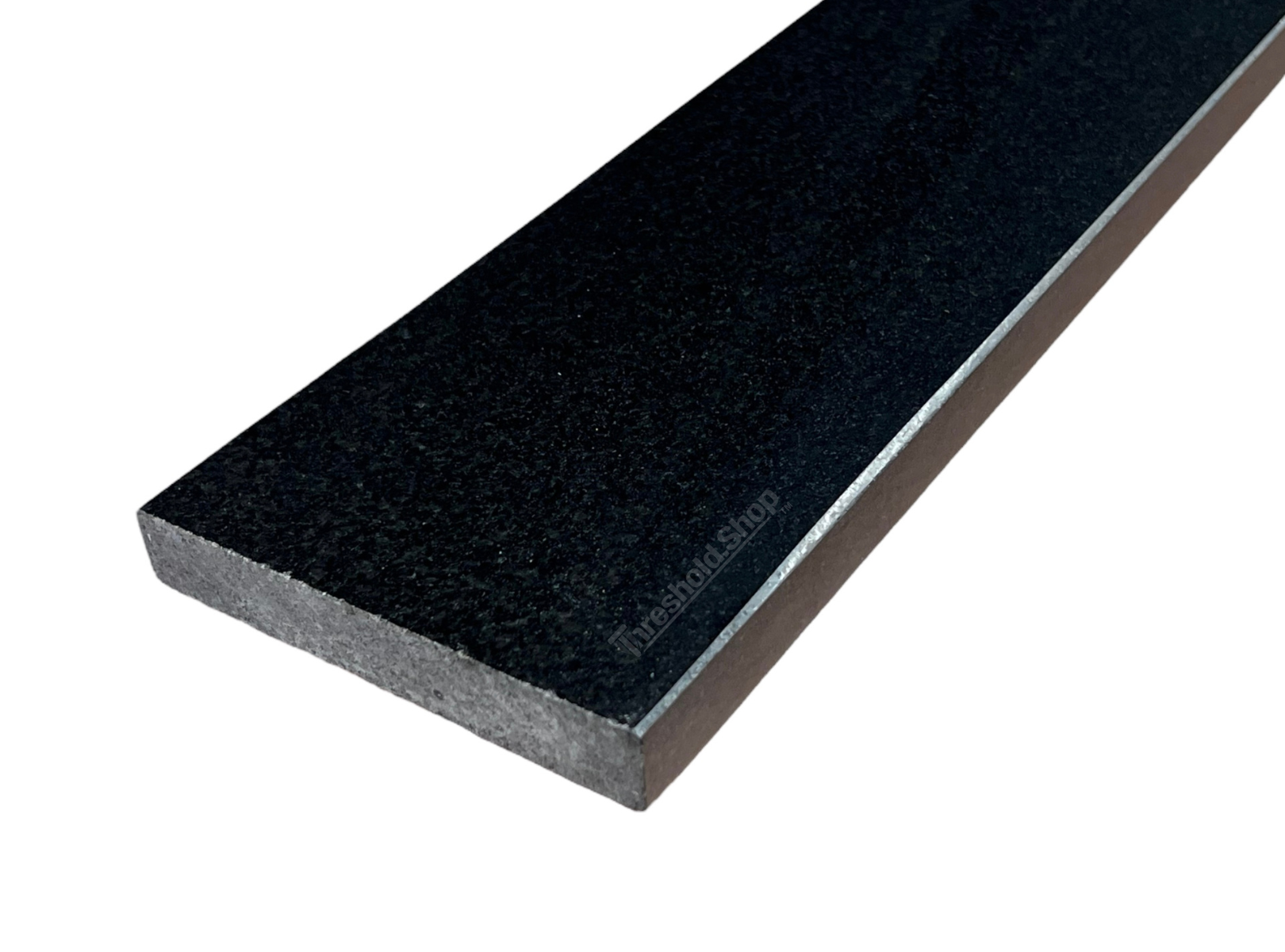 Custom Size | Absolute Black Granite Threshold Eased Edge