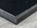 Absolute Black Granite Threshold Double Bevel, Expanded Edge View