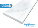 Bianco Dolomite Marble Threshold | Polished-3