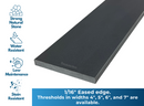 Black Honed Granite Threshold Eased Edge-2