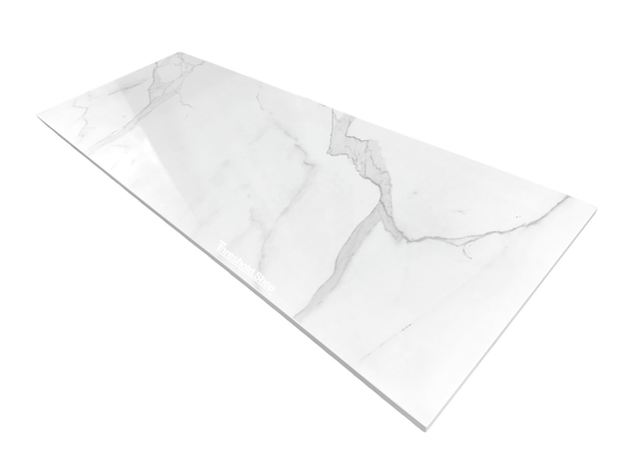 Custom Size | Shower Bench Calacatta Engineered Marble