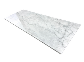 Custom Size | Shower Bench White Carrara Marble