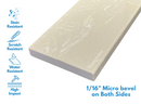 Custom Size Beige Engineered Marble Threshold, Eased Edge, description of the material strength