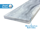 Storm Gray Marble Threshold | Honed-3