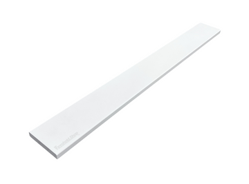 Custom Size | Super White Engineered Marble Threshold Eased Edge