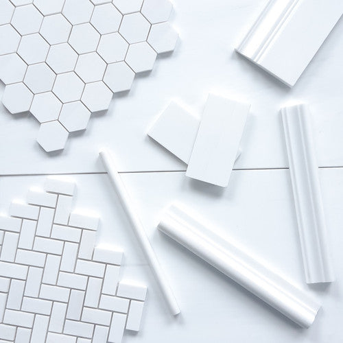 Bianco Dolomite Marble 2" Hexagon Mosaic Tile Honed