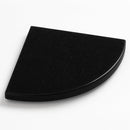 9 Inch Absolute Black Granite Corner Shower Shelf-1