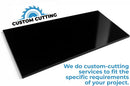 Custom Cut to Size – Super Black Polished Engineered Marble Shower Bench-7