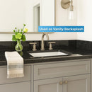 Absolute Black Polished Granite Eased Edge Backsplash-2